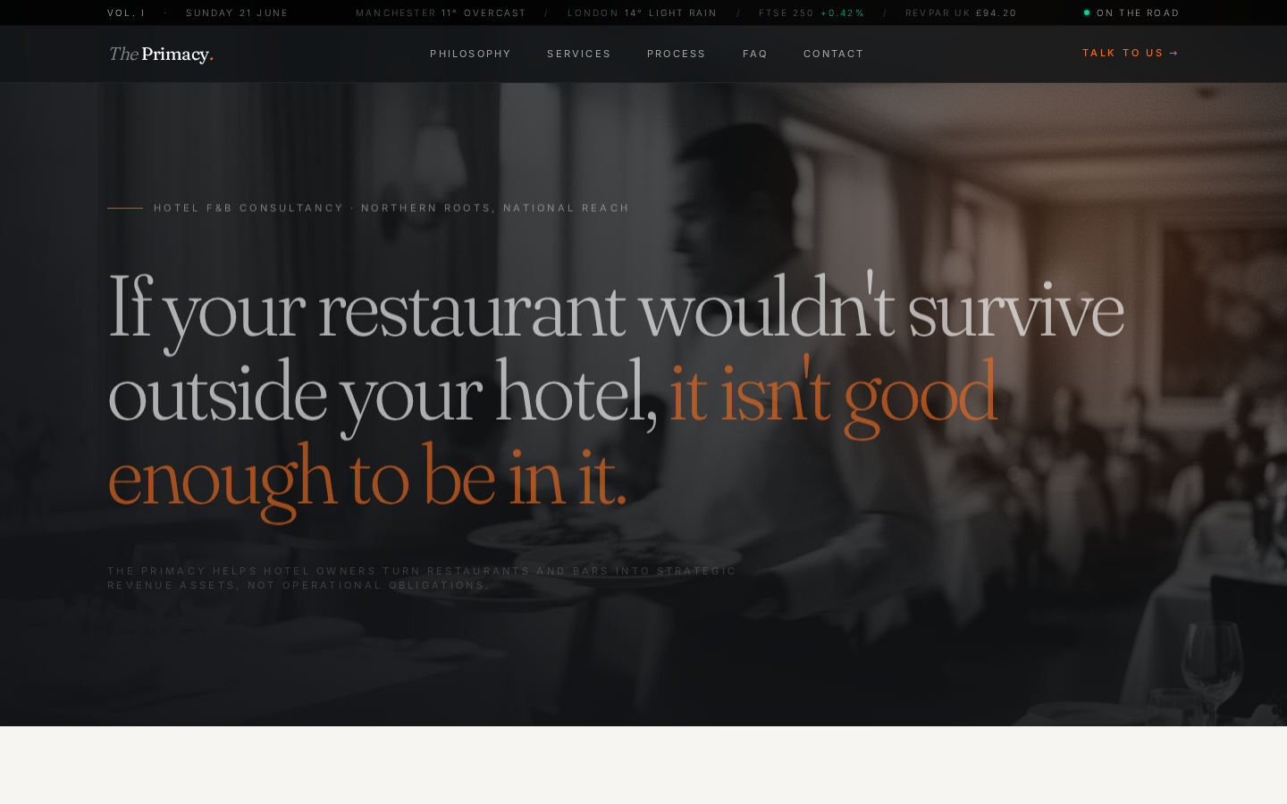 Primacy — case study preview
