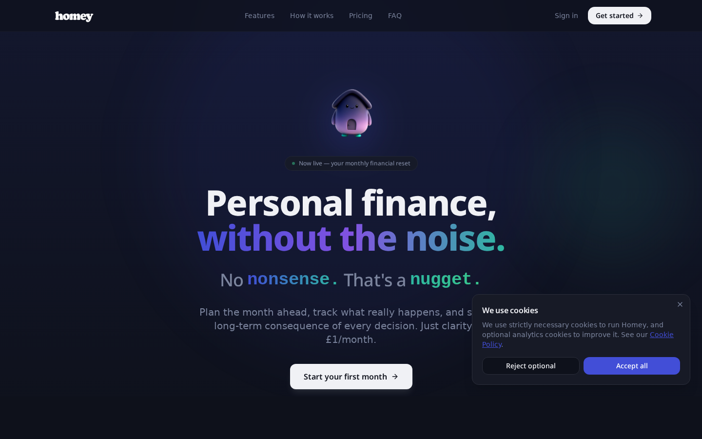 Homey — case study preview